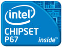 Intel P67 chipset logo